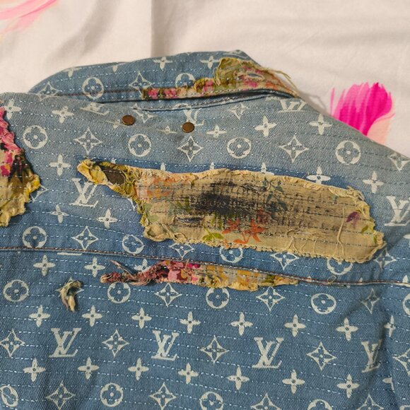 Louis Vuitton Shabby Workwear Denim Jacket - Picture 8 of 9